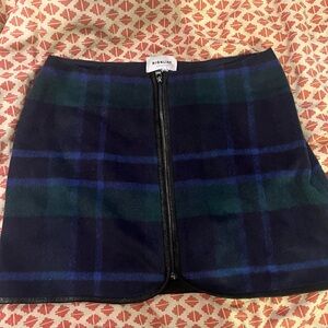 Highline plaid skirt sz Large NWT